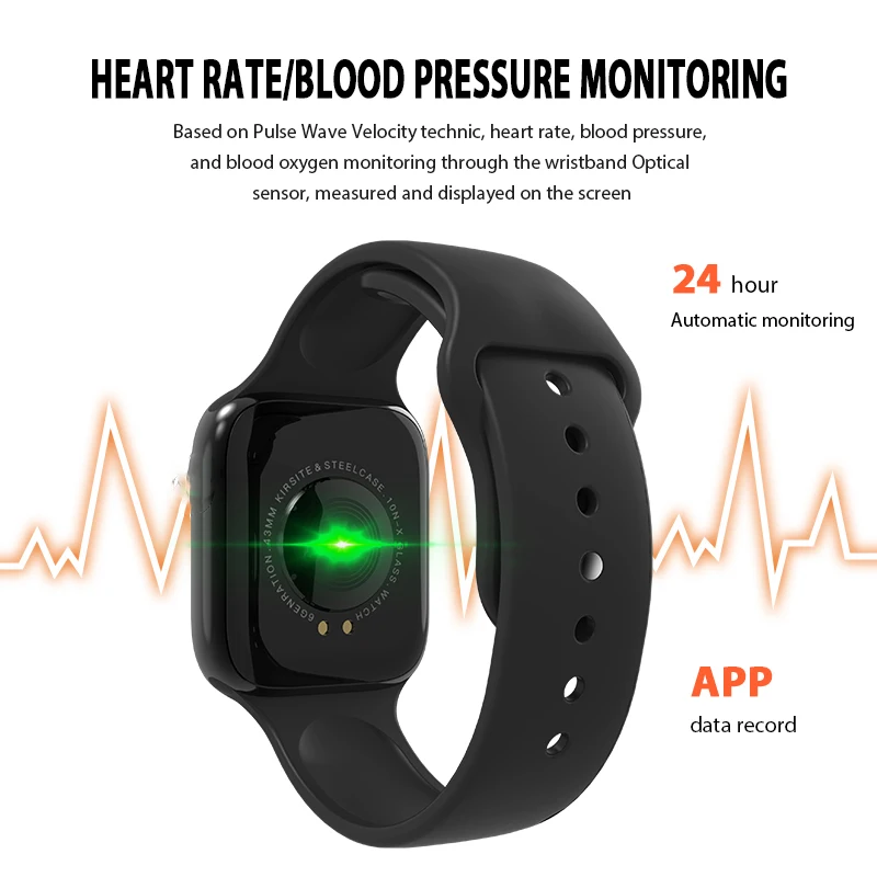 Смарт-часы W4 спортивные для мужчин и женщин жизнь водонепроницаемый браслет монитор сердечного ритма фитнес-трекер крови кислород Bluetooth Smartwatch