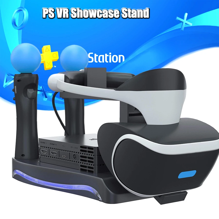 PS4 PS Move VR PSVR Storage Stand 2 Charging Ports Headset CUH-ZVR2 2th Bracket for Sony Playstation Accessories _ - AliExpress Mobile