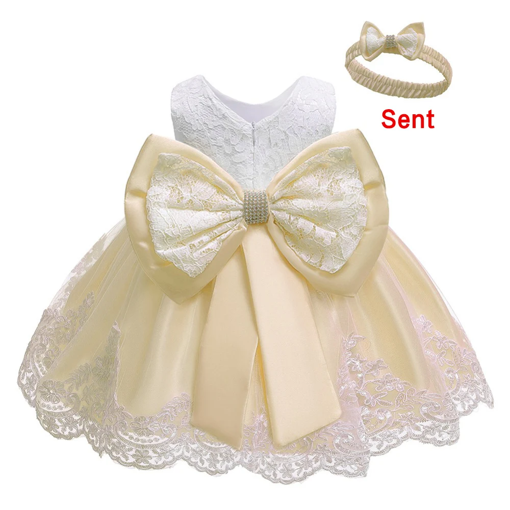 Платье для крещения для новорожденных девочек; белая праздничная одежда для первого дня рождения; милое платье на крестины без рукавов для маленьких девочек
