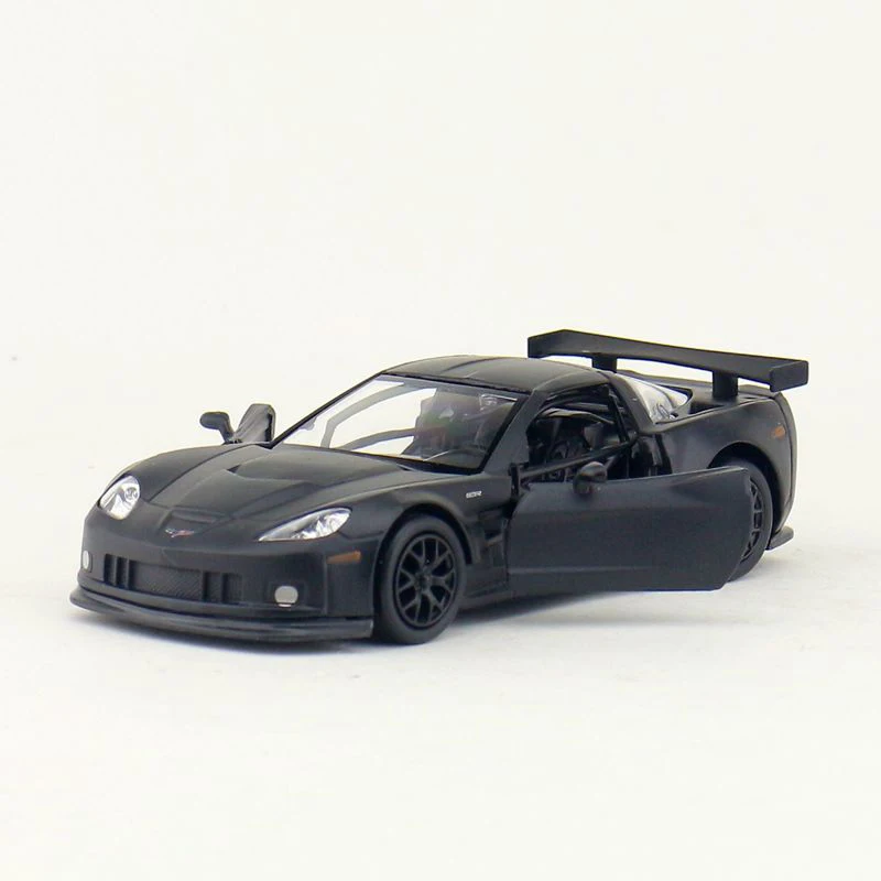 

1/36 Scale Chevrolet Corvette C6 Rear Road Sports Car Alloy Die Casting Model Classic Matte Black Toy Car Toys For Children's