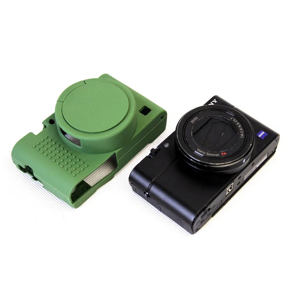 Мягкий силиконовый чехол для камеры Sony DSC RX100M3 RX100M4 RX100M5 RX100 V M5 IV M4 RX100III M3|Сумки