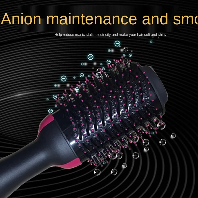 Multifunctional hot air comb anion blowcomb integrated hair dryer straight | Бытовая техника