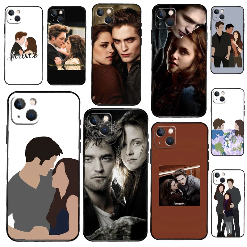 Custodia Tv Twilight Lsabard Edward Per Iphone 13 12 Mini X Xr Xs Max Cover Per Iphone 11 14 15 Pro Max 8 7 Plus Se2