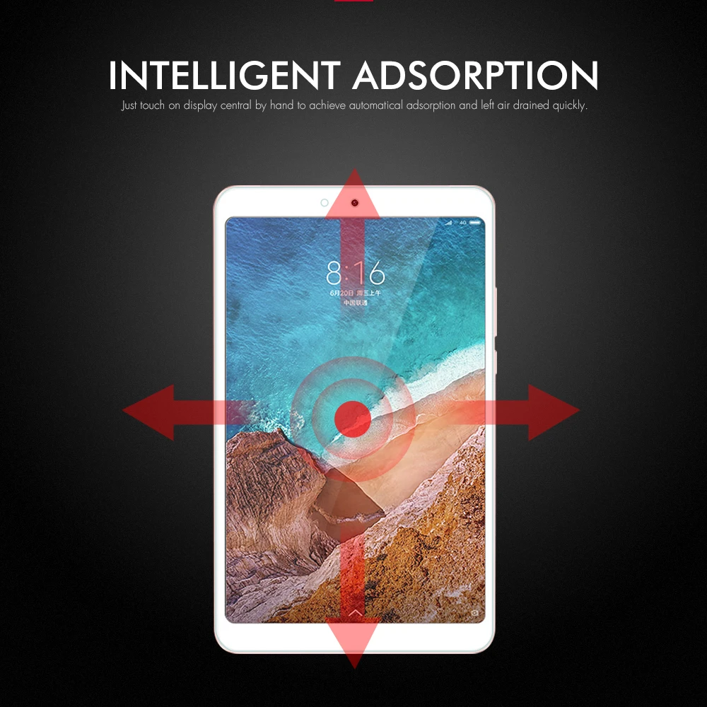Закаленное стекло 9H для Xiaomi mi Pad mi pad 4 mi pad4 Plus 8,0 дюймов 10,1 защита экрана планшета защитная пленка, стекло