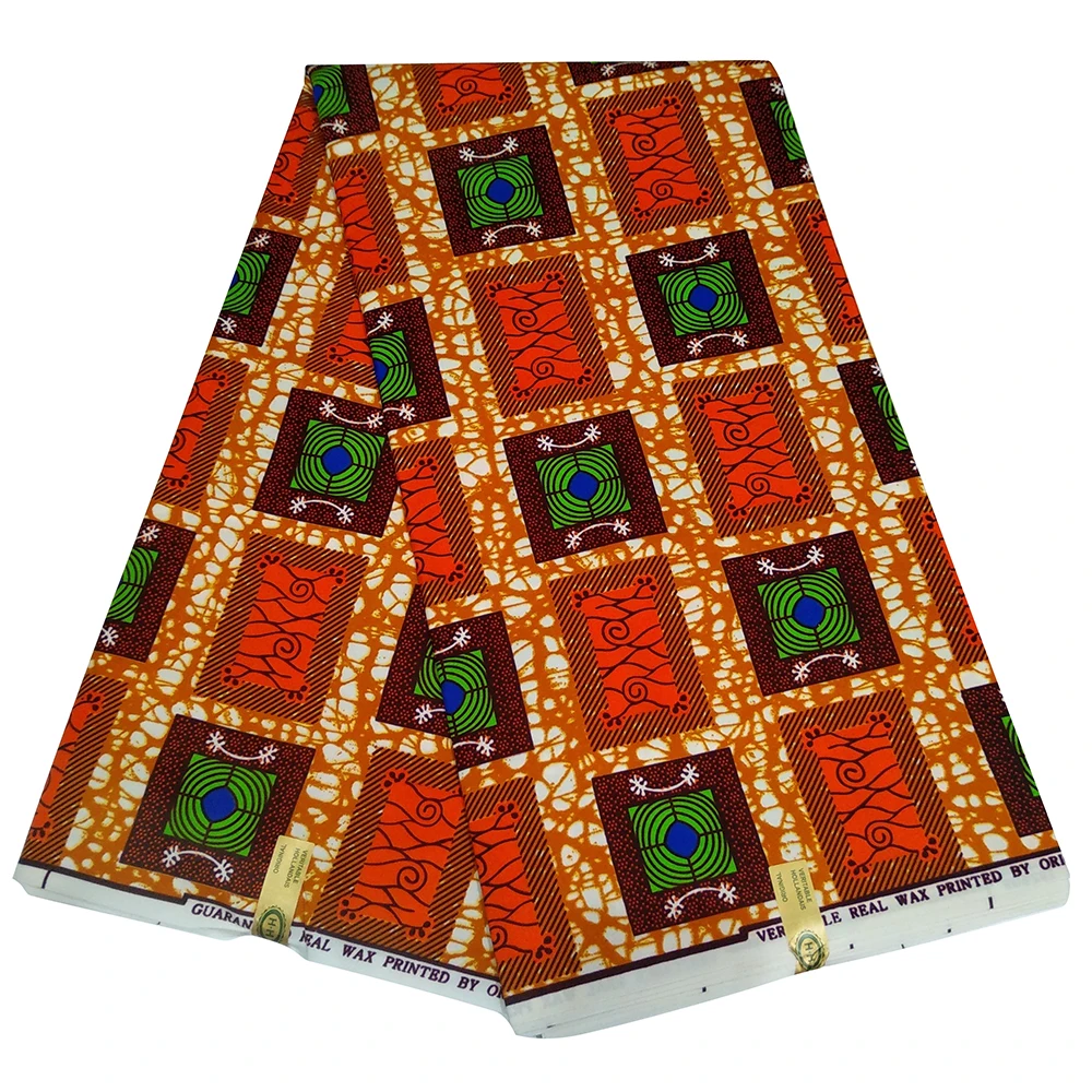 

New Holland Wax Print Fabric Polyester Wax Fabric Pattern Wax Fabric Ankara African Batik Fabric Y627