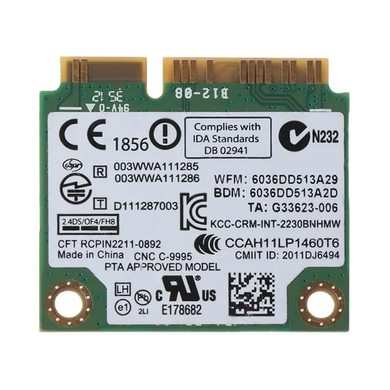 Адаптер для In-tel 2230BNHMW Bluetooth 4,0 для Thinkpad Le-novo E430 04W3765