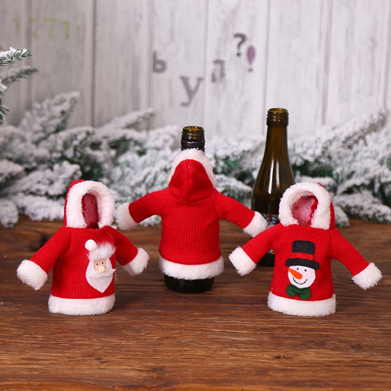 New Wine Bags red wine Bottle Covers Gift Packaging bag Wedding Party Decoration Wine Bags Christmas Decoration Table Xmas