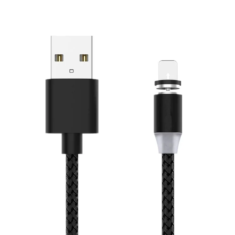 Роскошный Магнитный usb-кабель для быстрой зарядки и передачи данных для samsung Galaxy A10 A10s A10E A20 A20E A30s A40 A50S A70S A80 A90 5G - Цвет: Black