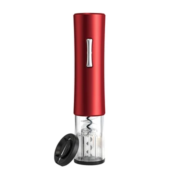 

Electric Automatic Wine Bottle Opener with Foil Cutter Corkscrew Black/Red Kitchen Tools & Gadgets TB Sale