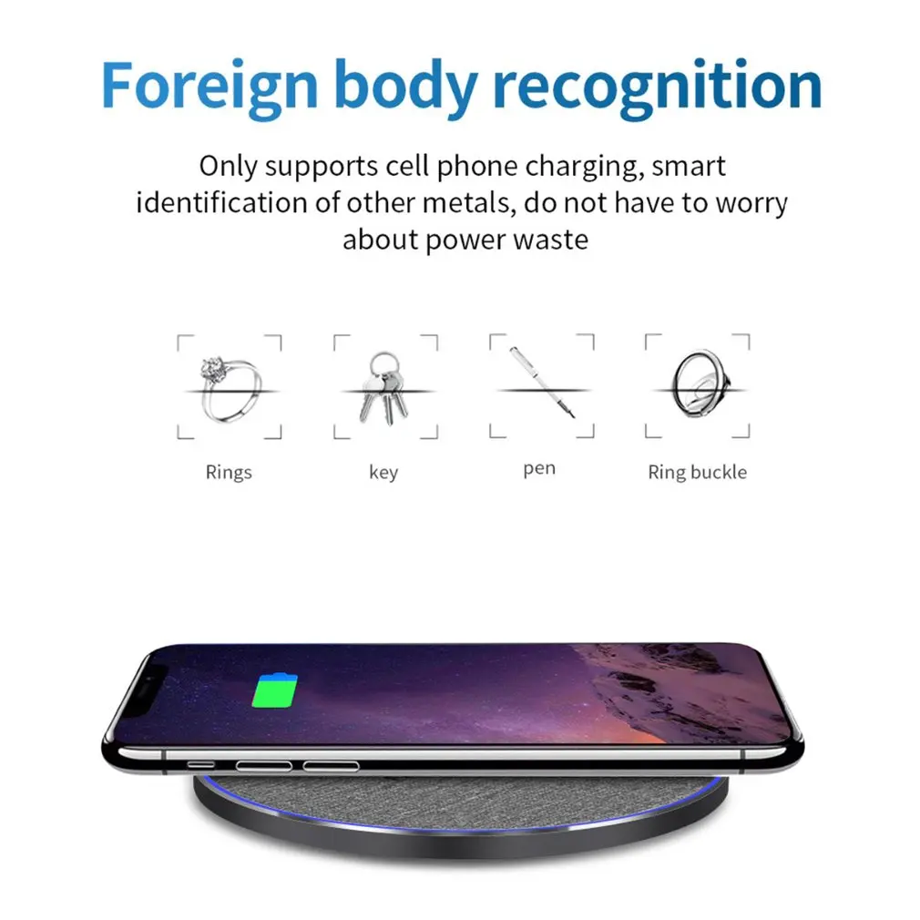 15W/10W Wireless Charger For iphone 11 Xs Max/XR/X/8 For Huawei Mate30 Pro For Samsung S9 S10 S20 Fast Wireless Charger Pad