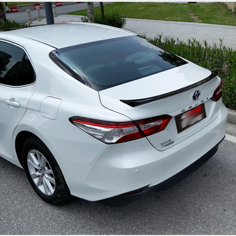 Спойлер для Toyota Camry высококачественный спойлер из АБС материала заднего крыла