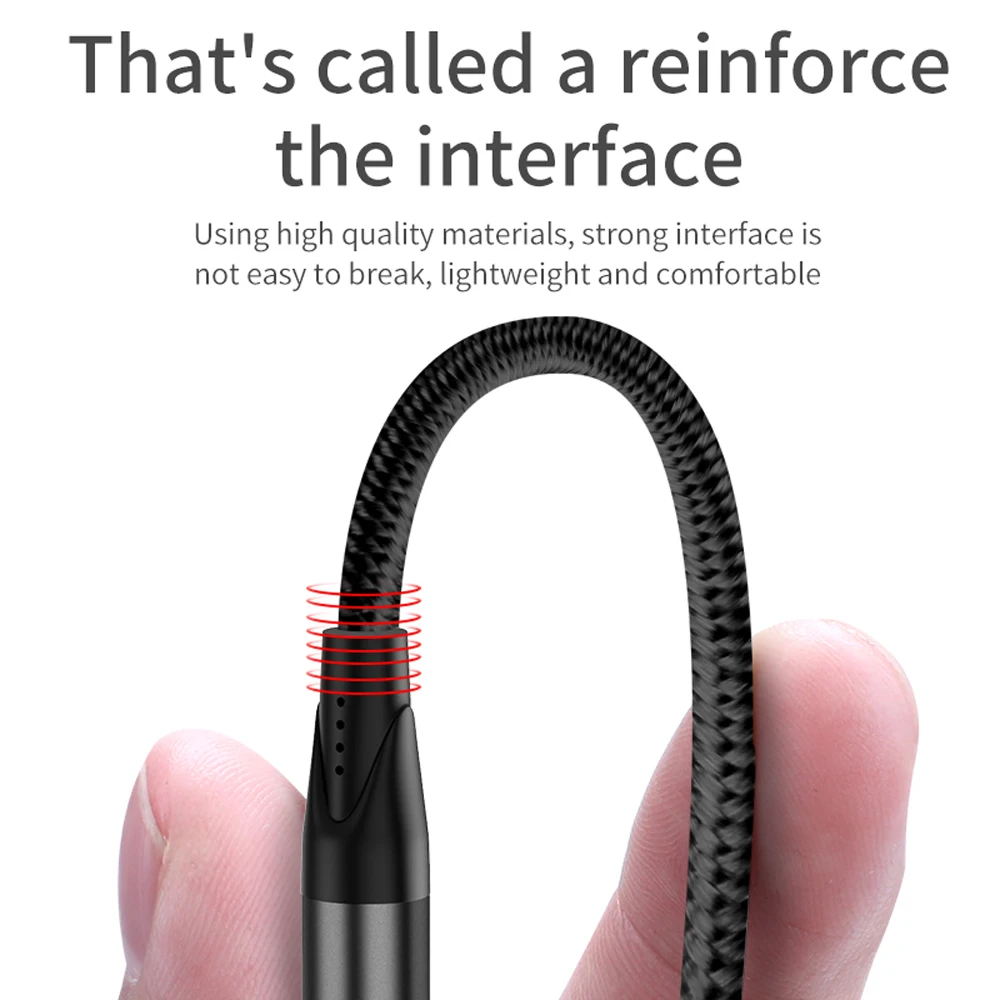 AIREACH кабель USB для быстрой зарядки кабель usb type C Магнитный кабель для зарядки данных Micro USB кабель для мобильного телефона USB шнур