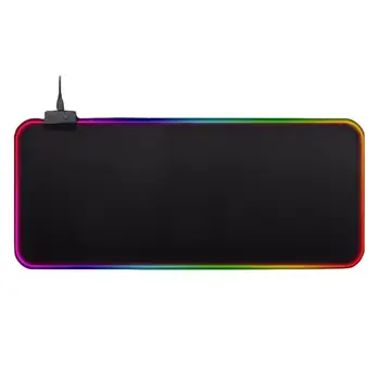 

Large LED Colorful RGB Mouse Pad Lighting Game Mouse Keyboard Mat Keyboard and Mouse Pad for Video Games 300*800*4mm