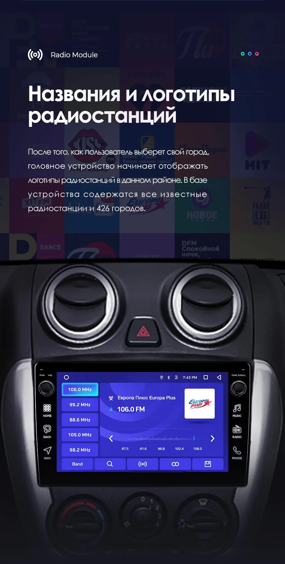 TEYES CC2 Штатная магнитола для Лада ВАЗ Гранта Спорт LAD Granta Sport 2011- Android 8.1, до 8-ЯДЕР, до 4+ 64ГБ 32EQ+ DSP 2DIN автомагнитола 2 DIN DVD GPS мультимедиа автомобиля головное устройство