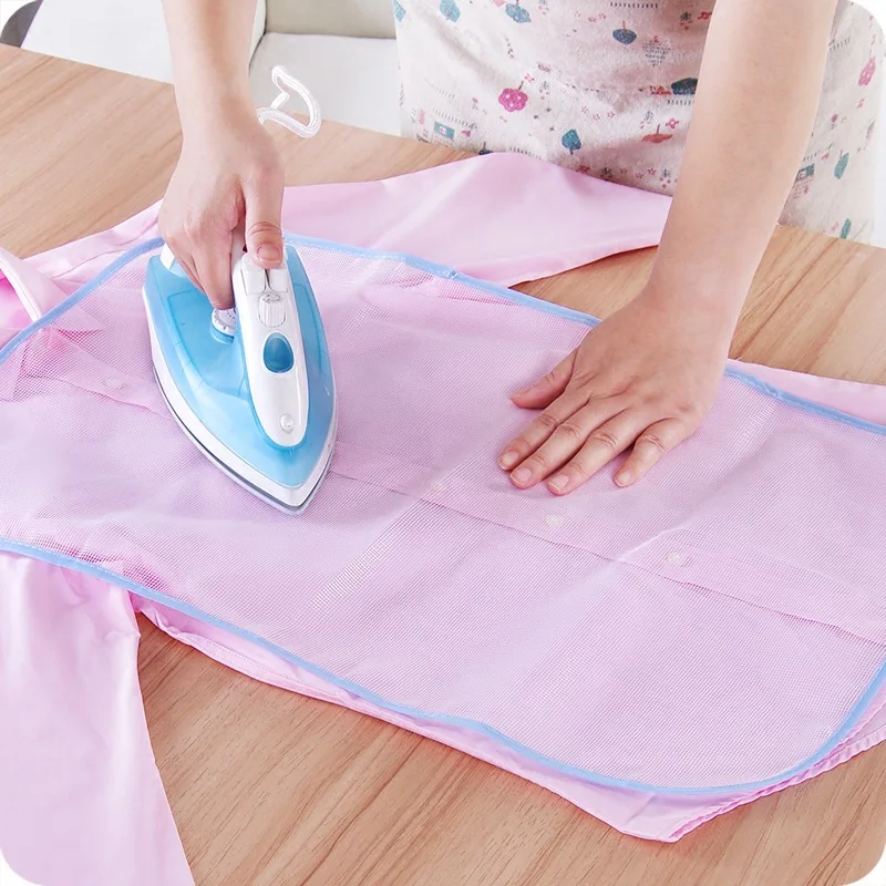 1XProtective Press Mesh Ironing Cloth Guard Protect Delicates Garment Clothes#K 