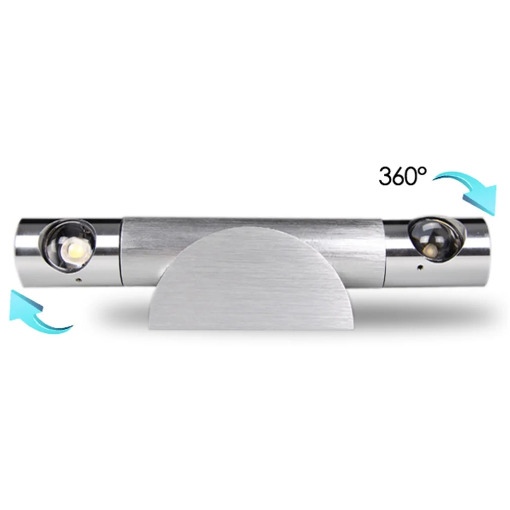 

1W/3W Modern Led Wall Lamp Warm Light Design Short Current Protetcive Aluminium Hallways Up Down Lamps Spot Lights