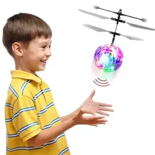 Красочные Подвески мяч индукции самолет индукции хрустальный шар летающий шар Индукционная плавающая игрушка
