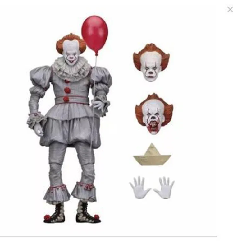 NECA клоун Хуэй Хун Ultimate Edition Делюкс издание 7-дюймовый мобильный Гараж Комплект модель украшения