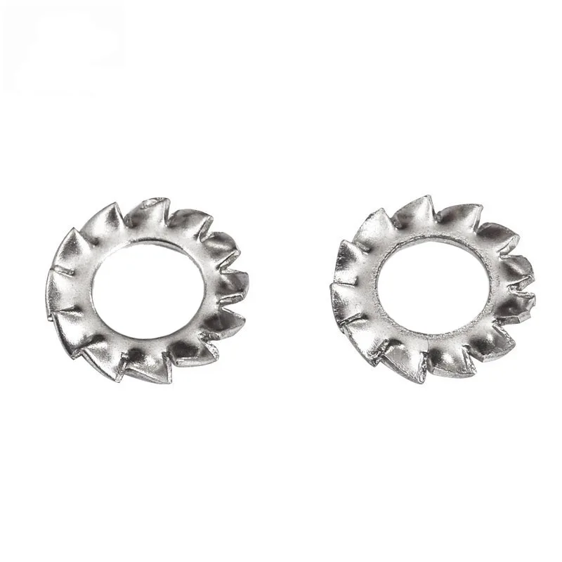 700 шт. шайбы из нержавеющей стали Внешний зубчатый уплотнитель комплект зубчатые