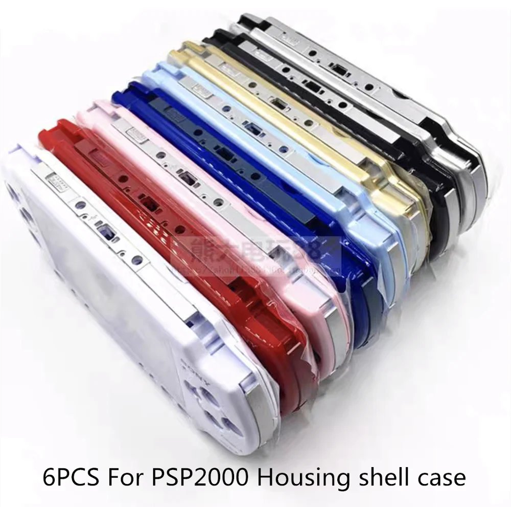 6PCS-Para-PSP2000-Habita-o-Completa-Caso-Shell-Completa-Substitui-o-Do ...