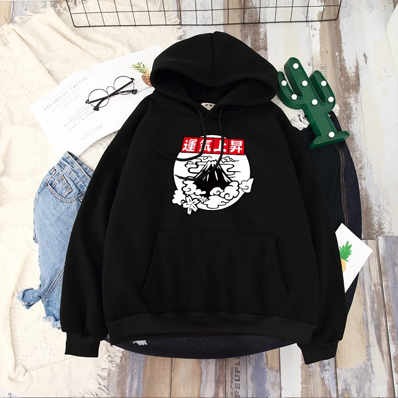 Thick Shellsuning женский s Harajuku свитшоты винтажный принт черный пуловер с круглым вырезом толстовка женская осень женские толстовки - Цвет: Thick
