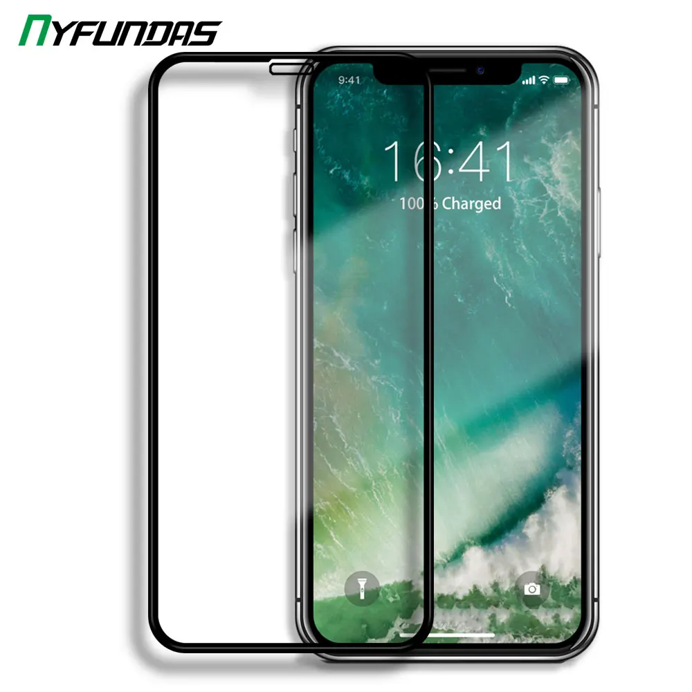 

3D Full Cover Tempered Glass Film For iPhone XR X XS Max 7 Plus 8 6 6S Screen Protector Protection Protective Glass verre tremp
