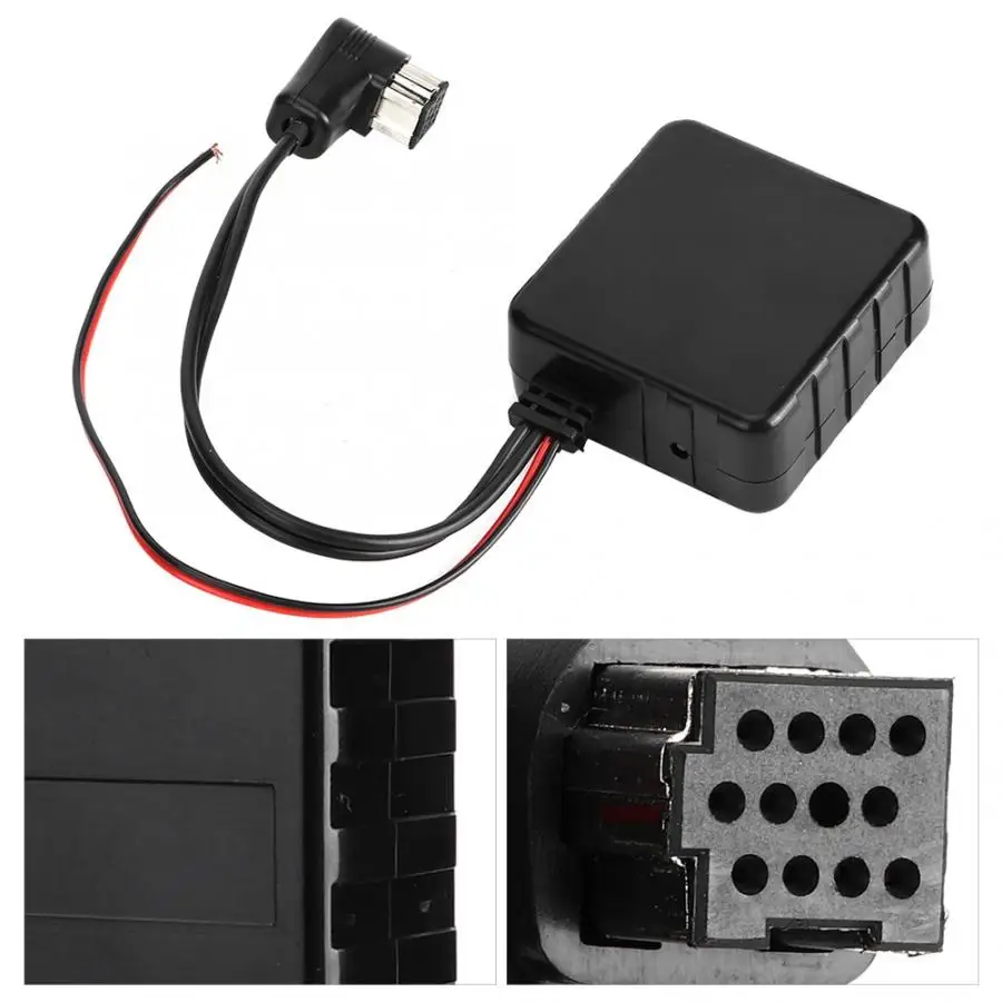 11Pin AUX USB Музыка адаптер кабель совместим с Bluetooth 5,0 подходит для Pioneer IP-BUS 4,5 V~ 14,6 V DC