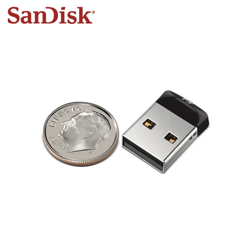 SanDisk CZ33 USB флешка мини-флешки 16 ГБ USB 2,0 Флешка 32 Гб USB флешка карта памяти маленькая и милая работа довольно хорошо
