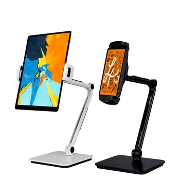 

Tablet Stand Network Broadcast Holder Long Arm Phone Support for IPad Pro 11 12.9 10.5 Mini Bed Desk Mount for Periscope Tiktok