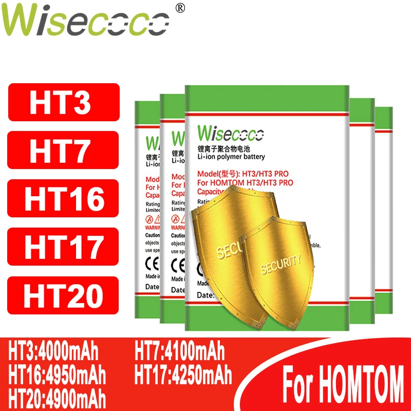 Батарея WISECOCO для фотоэлементов (HT3 HT7 HT16 HT17 HT20)|Аккумуляторы мобильных телефонов| |