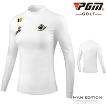 Осенняя спортивная одежда женские рубашки одежда для гольфа тенниска с длинными рукавами женская спортивная одежда с принтом топы с круглым вырезом