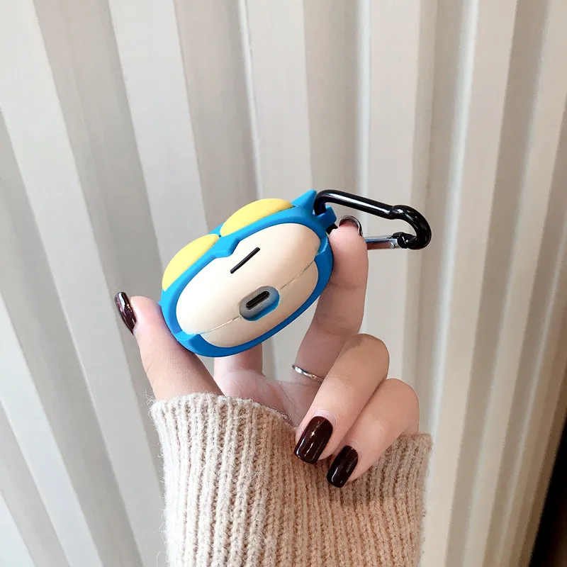 Для AirPods pro крышка 3D акции «наездник в маске»; «курэен Син-тян Мягкий силиконовый чехол Чехол для мобильного телефона Apple Airpods 1/2/3 Беспроводной Bluetooth наушники чехол