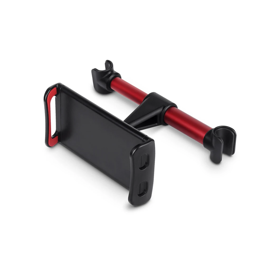 Red Small Clip Модный автомобильный держатель на заднее сиденье, универсальный держатель на подголовник, вращающийся на 360 °, противоскользящий держатель для телефона iPhone iPad Mini Phone Tablet - Цвет: Red Small Clip
