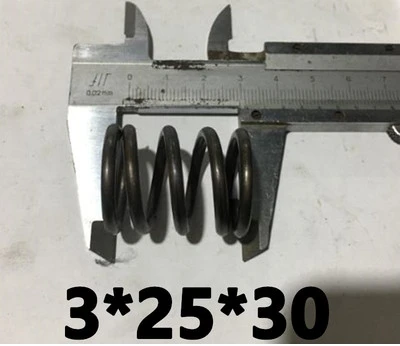 1pcs small pressure spring 3.0mm wire diameter outer diameter 20-25mm spool compression spring