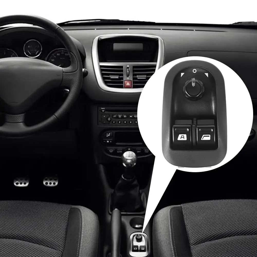 Электрический переключатель окна OEM 6554.WA электрическое зеркало для PEUGEOT 206 306 Авто запасные части