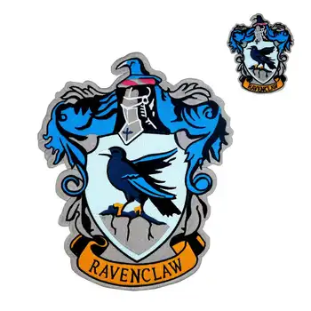 

Harry Potter College large BIRD Embroidered backing punk biker Patches Clothes Stickers Apparel Accessories Badge
