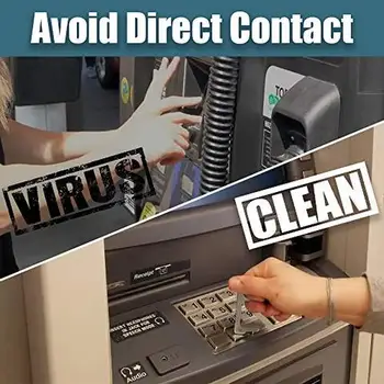 

Hygiene Handmade Door Opener Key Chain Handheld Brass Keychain No Touch Hand Tool Opener Handheld Brass Keychain