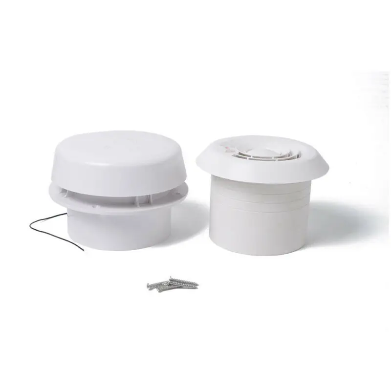 

12V Silent Mute Fan Top-Mounted Circular Vent Multifunctional Mushroom Head