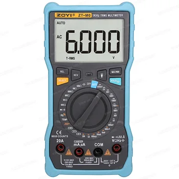

ZT-M0 Automatic Manual Digital Large LCD Screen Display AC DC Multimeter