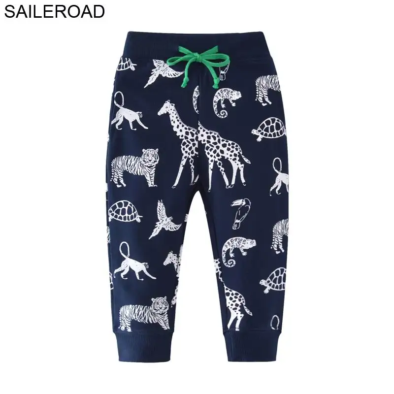 7047 same picture SAILEROAD 2-7Years Мультипликационные брюки-пауки для мальчиков Осень Enfant Спортивные штаны для мальчиков Хлопковый панталон Enfant Garcon Детские штаны для мальчиков - Цвет: 7047 same picture