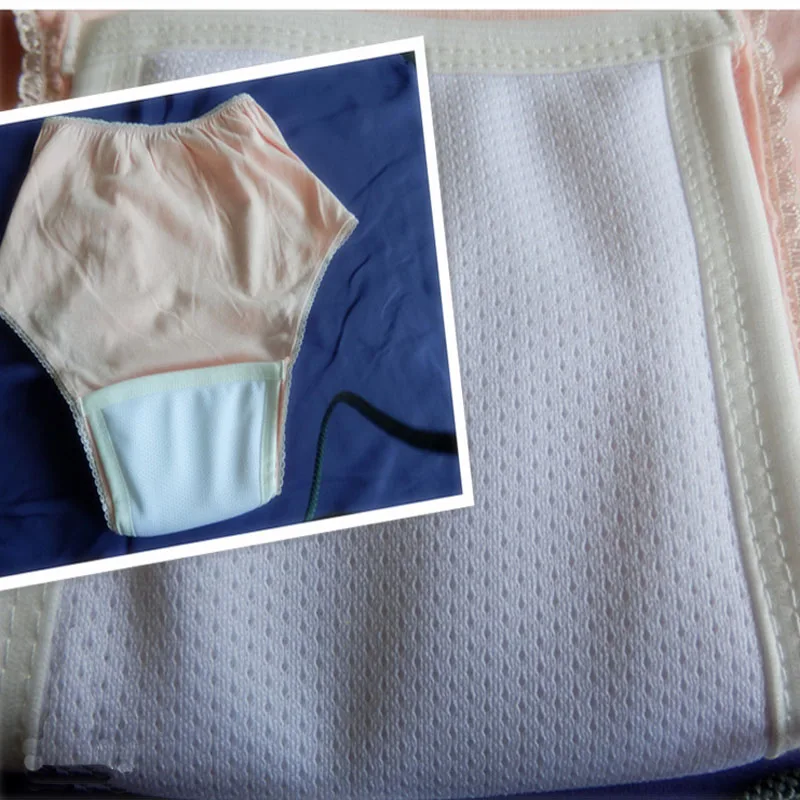 Fraldas de Pano Underpant à Prova Mulher Rendas Fraldas Adultas Pode Lavar Urina Velha Não Molhado Fralda Calças Incontinência Dwaterproof Água 8 High Quality Mamãe e Bebê