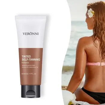 

Body Bronze Tanning Cream Natural Bronzer Sunscreen Self Sun Tanning Enhance Lotion Tanning Cream Tanner Lotion Skin Darken