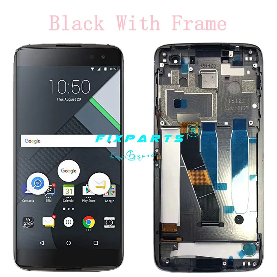 ЖК-дисплей Дисплей+ Сенсорный экран DTEK 60 для Blackberry Dtek60 ЖК-дисплей Дисплей кодирующий преобразователь сенсорного экрана в сборе Запчасти для авто