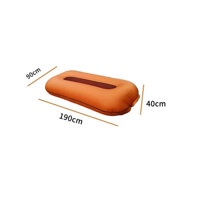 Portable Inflatable Outdoor Furniture Sofa Bed Nylon Air Couch Outside Camping Beach Garden Furniture Office Sleeping Daybed