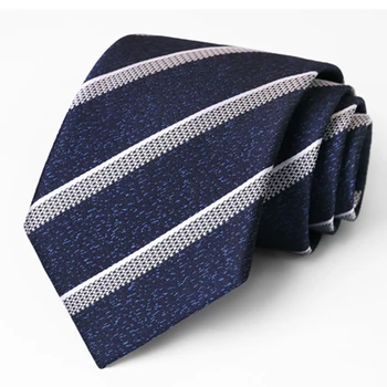 

High Quality Gentlemen Business Ties 8CM Wide Tie For Men Fashion Formal Neck Tie Business Suit Work Party Necktie With Gift Box