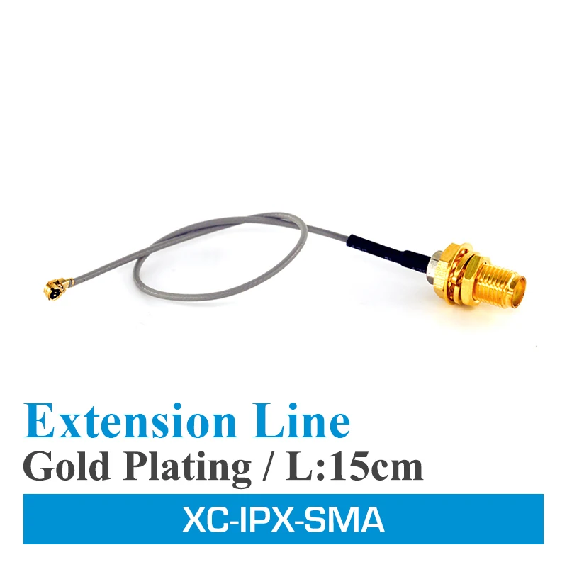 

5pcs Wifi Antenna IPX Adaptor Extension Line 15cm XC-IPX-SMA UFL to RP SMA Connector Extension Cable