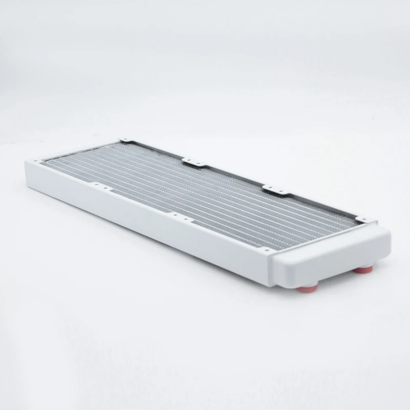 FREEZEMOD TSRP WP360 360 мм компьютерный ПК кулер для воды пианино краска белый медный