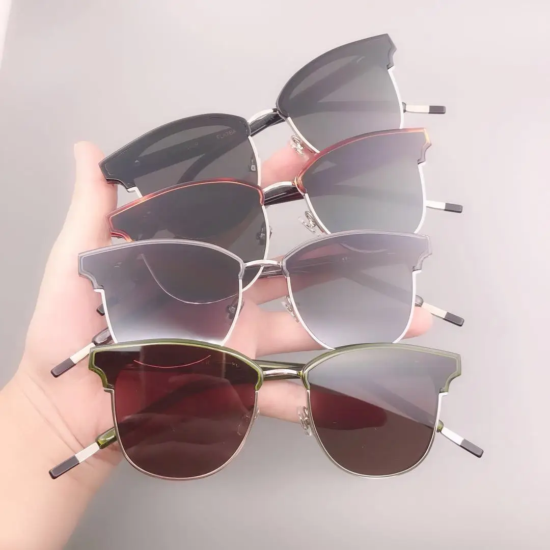

2018 New Style South Korea Sunglasses Yang Yang Celebrity Style Classic Half-frame Retro Cool Men And Women Till Dawn Sun Glasse