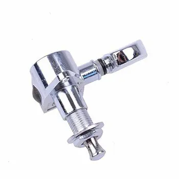 

Peach shaped string button Zinc alloy A metal semicircular head Guitar tuner Acoustic Guitar Tuning Pegs Sliver 1 pcs