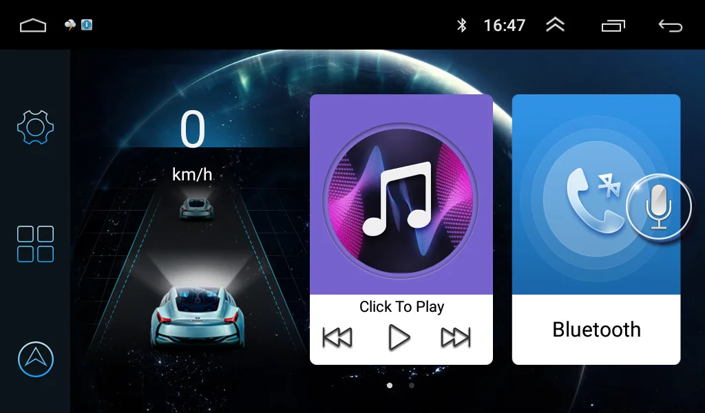 7 дюймов 2 Din Android 8,1 автомобиля MP5 плеер 1+ 16G стерео радио WI-FI 3g gps FM Bluetooth TF карта USB с 4-светодиодный заднего вида Камера